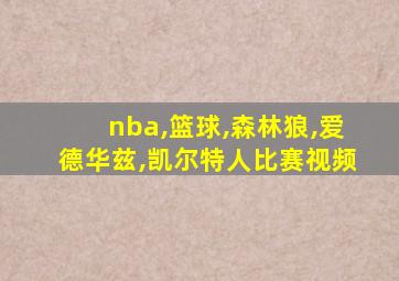 nba,篮球,森林狼,爱德华兹,凯尔特人比赛视频