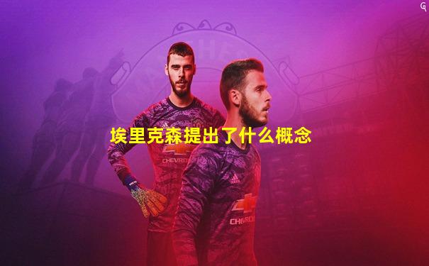 埃里克森提出了什么概念