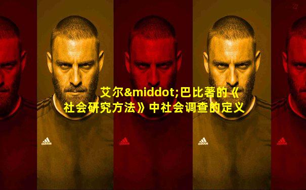 艾尔·巴比著的《社会研究方法》中社会调查的定义