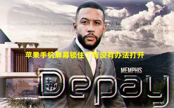 苹果手机屏幕锁住了有没有办法打开