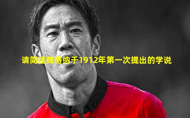 请简述魏格纳于1912年第一次提出的学说