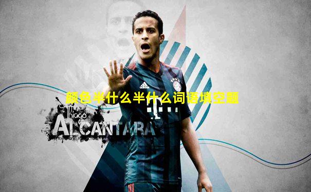 颜色半什么半什么词语填空题